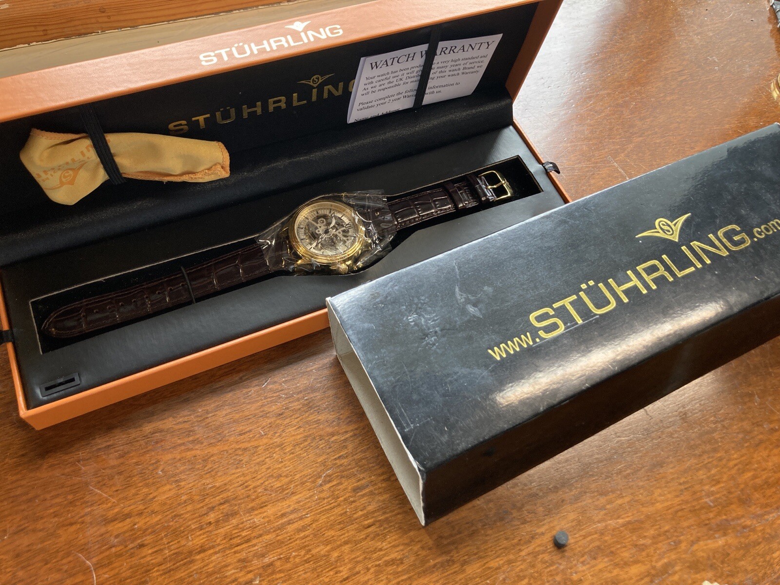 Stuhrling Automatic ST-90050 Men’s Watch, Boxed & Unworn