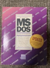 The Microsoft Guide - Running MS DOS 2nd Edition by Van Wolverton 1985 -IBM PC