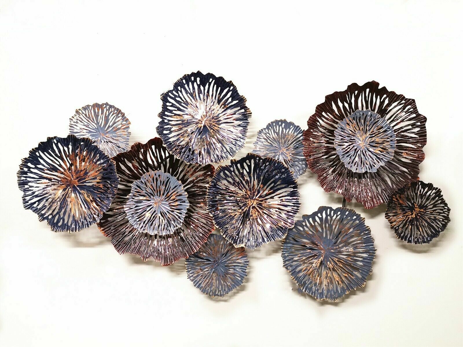 Huge Metal Wall Art Circles Hanging Sculpture Home Decor Indoor/Outdoor