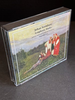 Johan Svendsen Symphonic Works Latvian National Symphony Mikkelsen 3 CDs CPO