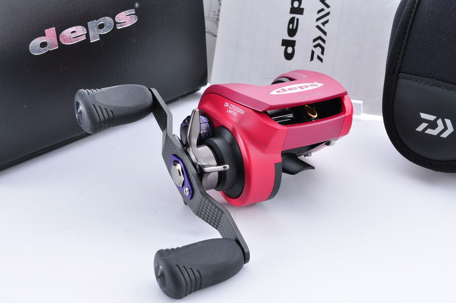 Daiwa Deps DR-Z 2020XH LIMITED Right Baitcasting Reel w/Box New From JAPAN