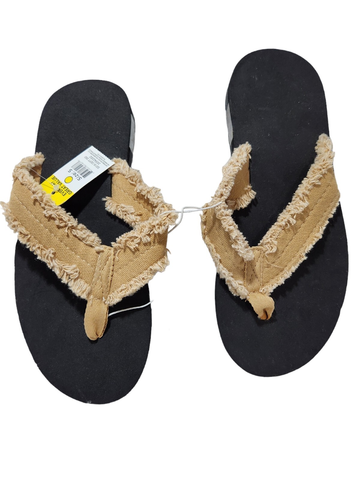 frayed flip flops