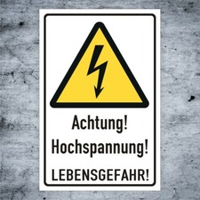 Achtung Hochspannung