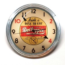 Dr. Pepper Drink A Bite To Eat Advertising Clock Fridge Magnet BUY 3, GET 4 FREE