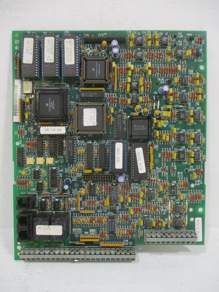 华纳电气 SECO C37114-00 REV 4 SV3000 驱动器控制板 315-743.8 — 第 2/4 张图片