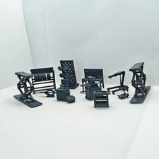 1/64 Maintenance Tools Display Props Automobile Maintenance Workshop