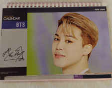 BTS Jimin KPOP 2022-2023 Desk Calendar with Stickers USA SELLER 