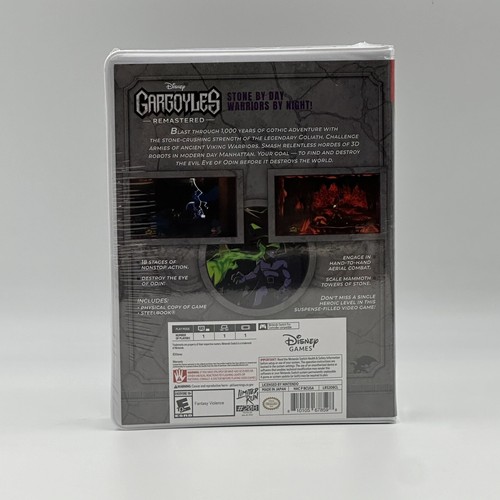Limited Run Games #208 GARGOYLES REMASTERED Classic Edition (Switch) NEW/SEALED - Picture 2 of 2