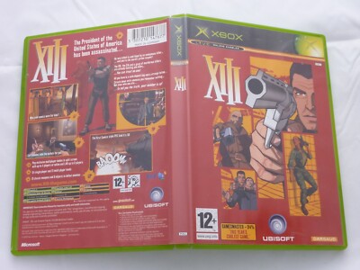XIII (Thirteen) Xbox Original Game 1st Person Shooter Comic Book