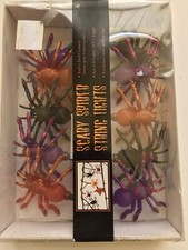 Halloween Spider Party Lights Set Of 10, 8.5 ft Length Indoor/outdoor New