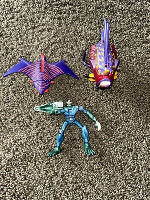 Transformers Beast Wars Lazorbeak Terragator Injector Figure Lot Parts/Repair