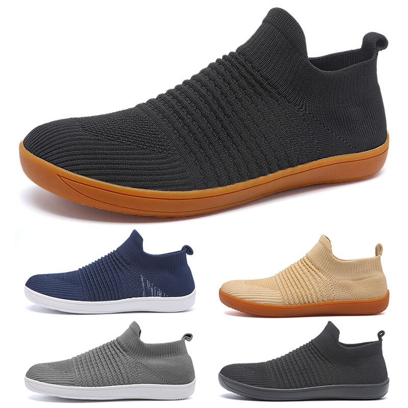 Women Men Barefoot Casual Shoes Mesh Zero Drop Wide Toe Box