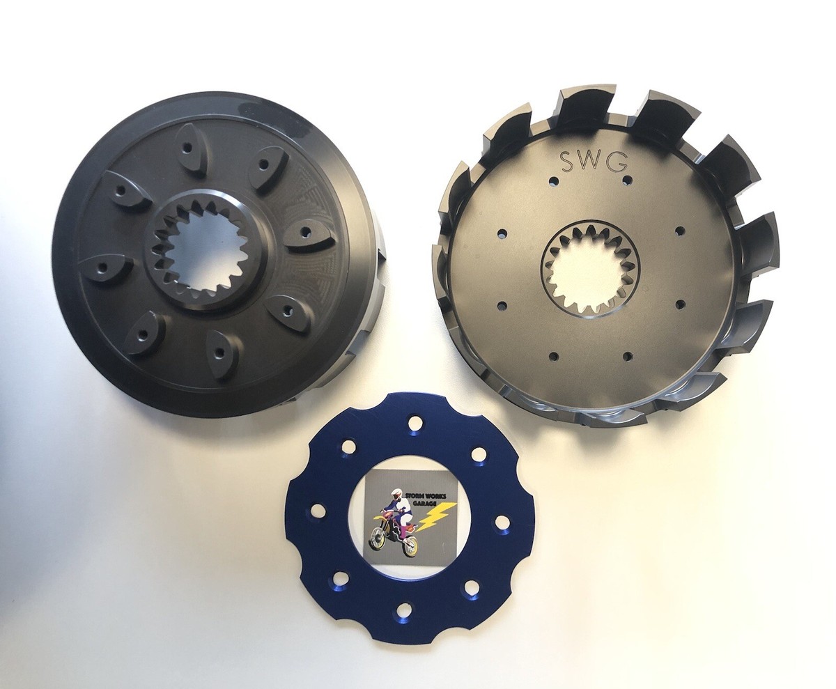 1998-2006 Husqvarna CR-WR250 Billet clutch basket splined/non