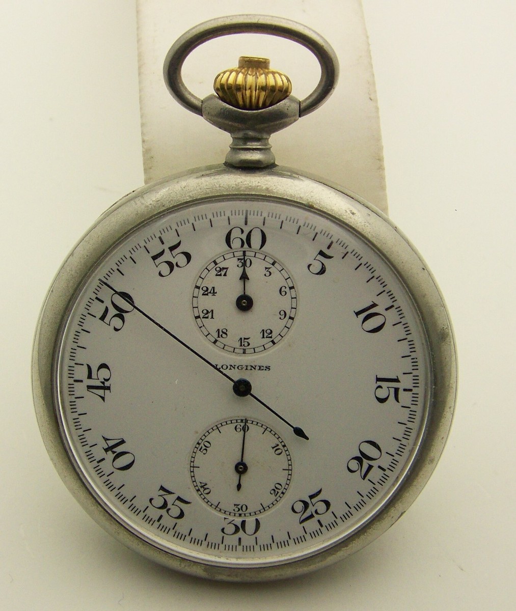 US Navy BU NAV Nickel High Grade Longines 30 Min. Timer Stop US Navy BU NAV Nickel High Grade Longines 30 Min. Timer Stop