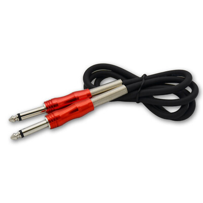 Guitar Instrument Patch Cable Cord 1/4'' 6.35 mm (1/4 in) Jack Male mono TS plug