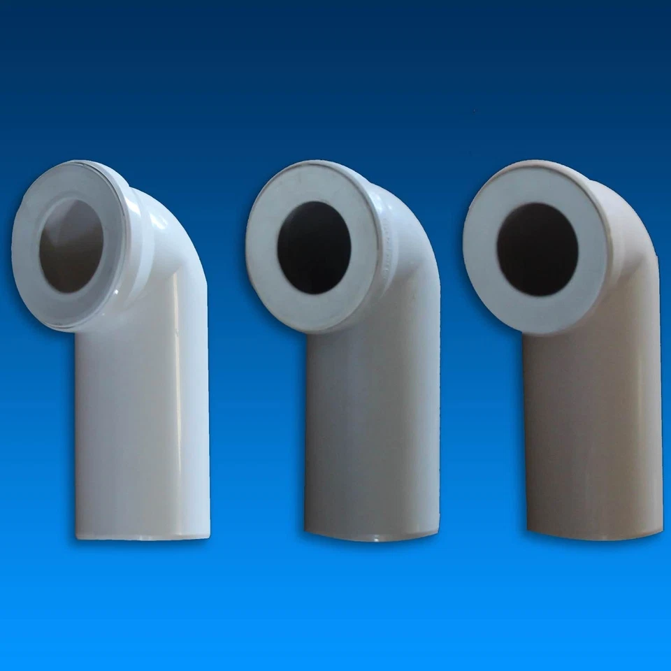 VIEGA WC-Anschlussbogen 90° - DN 110 weiß, beige, pergamon Stand WC Anschluss