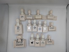 Lot 0f 15 Martha Stewart Holiday Crafts Paper Punch Edge Scrapbook Halloween