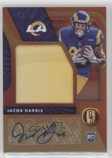 2021 Panini Gold Standard Rookie Jersey Jumbo Prime /49 Jacob Harris Auto 1z6