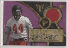 2015 Topps Triple Threads Rookie Relics Purple /75 Vic Beasley Auto 1o3