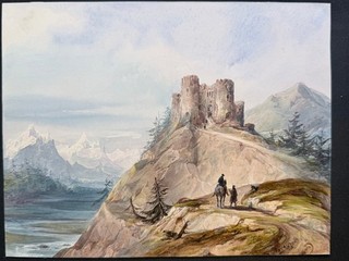 Provaggi Cesare drawing around 1870