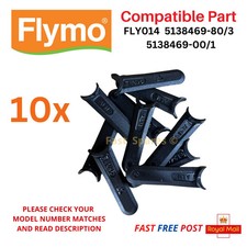 10 x  Flymo Plastic Blades for Mow N Vac 28 HOVERVAC  FAST POST
