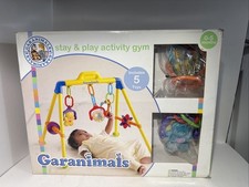 Garanimals Stay & Play Activity Gym 2010 Juguete para Bebé Nuevo Caja Abierta Infantino Raro