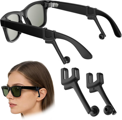 Voice Privacy Ohrstöpsel für Ray-Ban Meta Smart Glasses Silikon-Soundröhren für