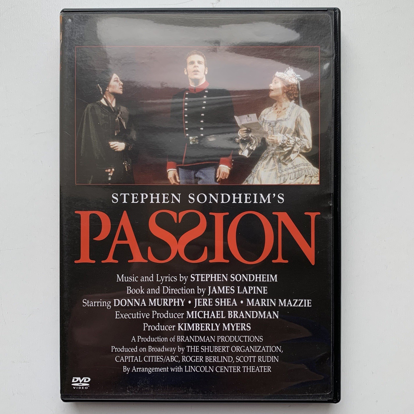 Steven Sondheim's: Passion | Broadway Musical | (DVD) | NTSC | Region 1