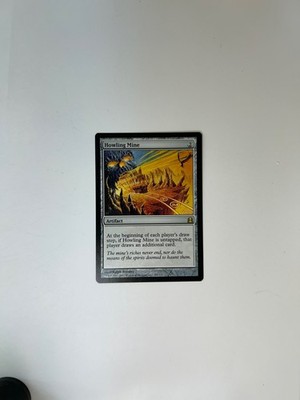 X1- Howling Mine Commander 2011 CMD English Regular MTG 
