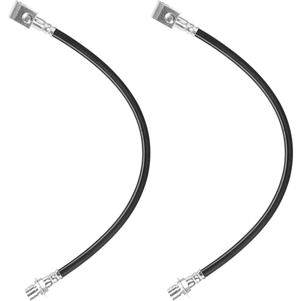 Línea de manguera de freno delantero 2 piezas para International Harvester S1754 7,3 L 1988 Foto 2 de 3