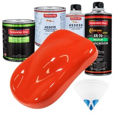 Hemi Orange Premium Quart Kit Low Voc Urethane Basecoat Car Auto Body Paint Kit