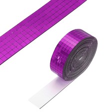 5x5mm Self Adhesive Mirrors Mosaic Tiles, 3600 Pcs Mosaic Sticker, Rose Red