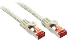 LINDY 47342 Basic Network Cable Cat. 6 S/FTP 1 m Grey