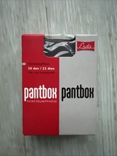 Damen Feinstrumpfhose Gr. 50/52 20den 22dtex Esda Pantbox Sinfonie Übergröße