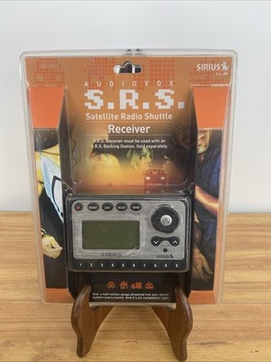 Audiovox SIRPNP1 For Sirius Car & Home Satellite Radio Shuttle Receiver NIB