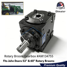 Rotary Broom Gearbox Gear Case For John Deere 52