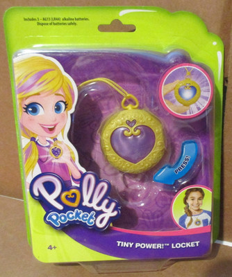 POLLY POCKET...TINY POWER  LIGHT-UP LOCKET...NEW IN PACKAGE