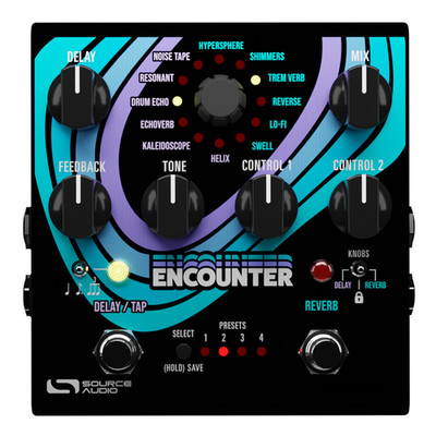 Source Audio Encounter Ambient Delay + Reverb Pedal - Open Box