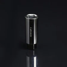 NRG ANODIZED LUG NUT 17MM 3/8" DEEP DRIVE LOCK KEY SOCKET EXTENSION ADAPTOR