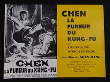 CHEN THE FURY OF KUNG FU photo scenario film 1960s Karate KUNG FU