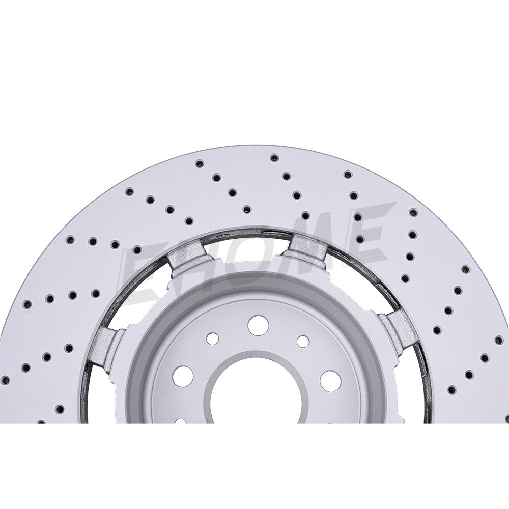 Front Right Brake Rotor For Maserati Granturismo Quattroporte GranCabrio 235318