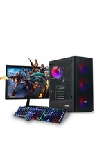 Desktop PC Gaming System 4K Monitor and Gaming Accessories