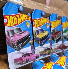 Lot 7 HW Layin' Low Series Full series 1-5 plus 2 extra color variants 1:64