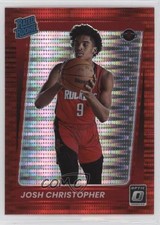 2021-22 Panini Donruss Optic Rated Rookie Red Pulsar Prizm Josh Christopher fm0