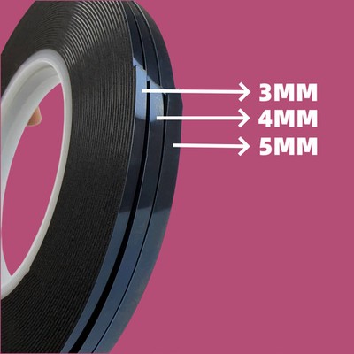 10 m doppelseitiges Schaumstoffklebeband für rahmenloses TV | 3 mm 4 mm 5 mm 6 mm selbstklebend