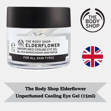 The Body Shop Elderflower Unperfumed Cooling Eye Gel Reducing Puffines - 15ml