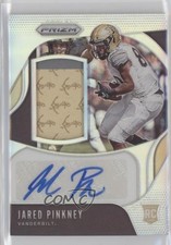 2020 Panini Chronicles Draft Picks Prizm 93/99 Jared Pinkney #13 Patch Auto 3hd