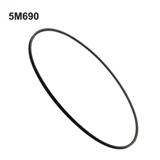 Resilient Lathe Drive Belt for Shock and Vibration Absorption 1PCS 5M690 VBelt