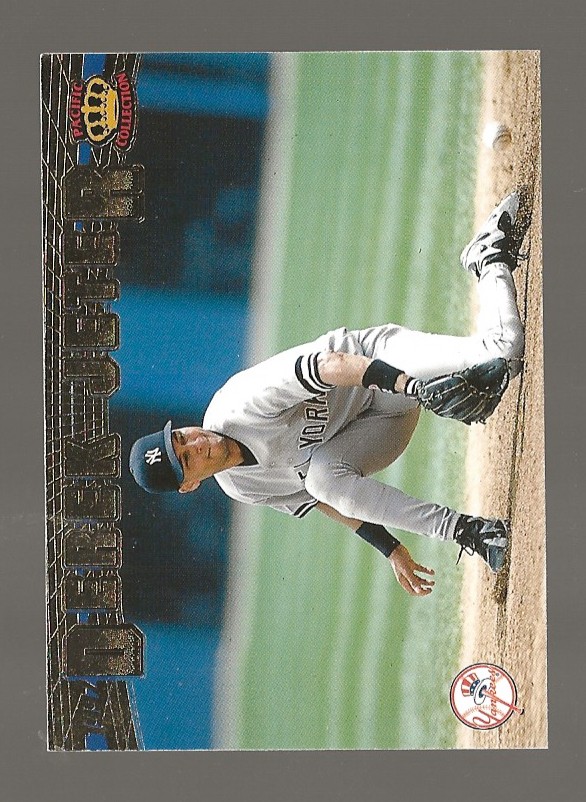 1997 Pacific Crown Collection Derek Jeter #152 New York Yankees