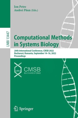 Computational Methods in Systems Biology | Andrei P¿un (u. a.) | Taschenbuch